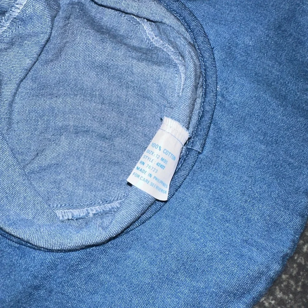 Jean bucket hat for infant